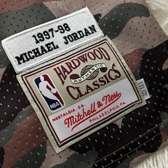 New Rare Camo Men’s Chicago Bulls Basketball Jersey - Picture 4 of 8